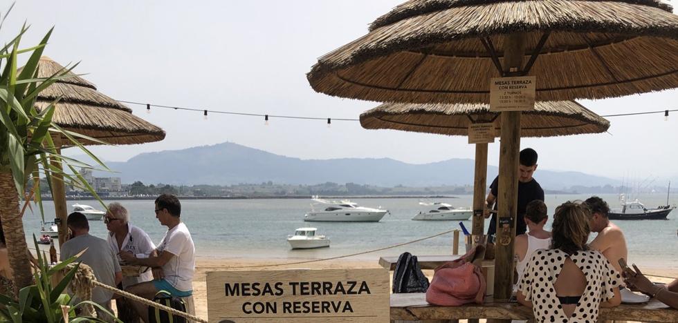 Comida de mar y montaña en el Chiringuito de El Puntal de Tricio